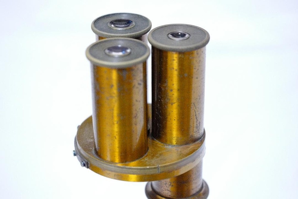 microscope antique E. mester's bacterial microscope