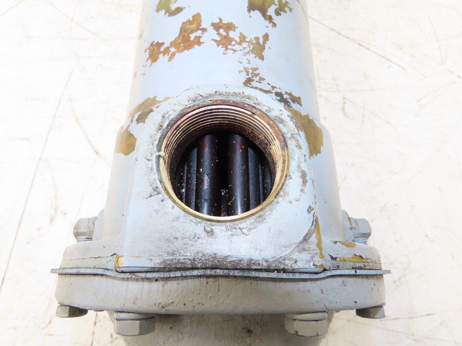 American Industrial AB-1003-C6-TP Shell & Tube Heat Exchanger 2-Pass 1.5"NPT