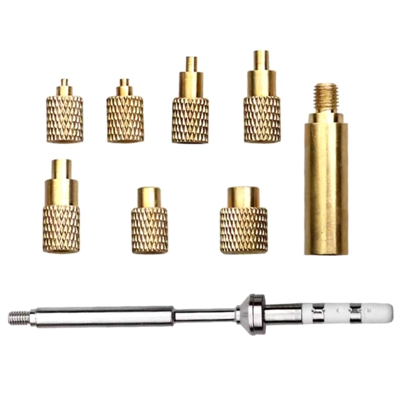 8 size Heat Set Insert Tips For Electronics Repair And Printer Maintenance