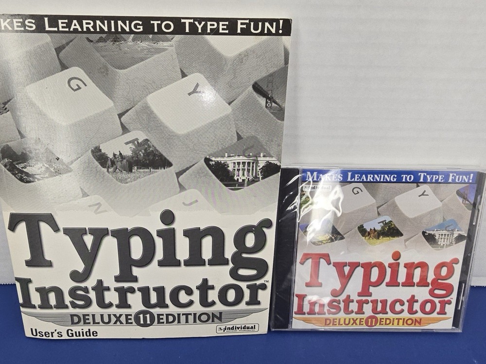 Typing Instructor Deluxe 11 Edition: Unopened/Sealed CD and User’s Guide