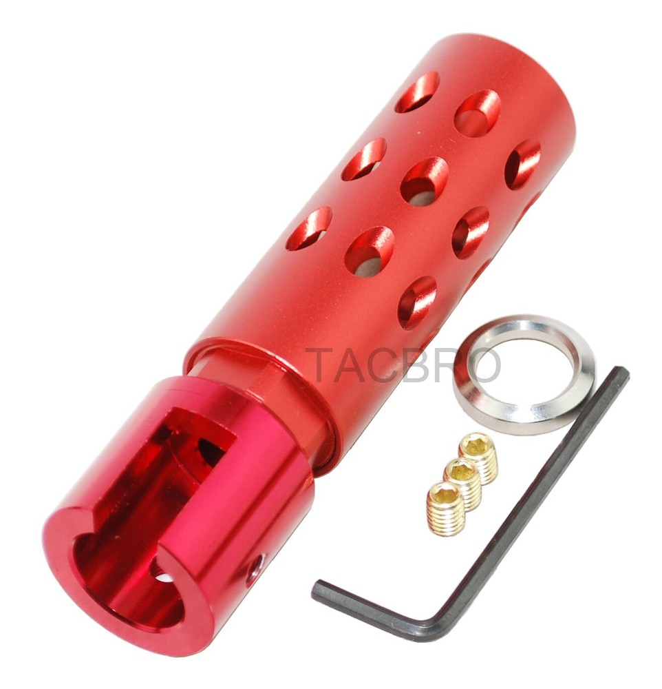 Red Muzzle Brake/Linear Compensator Compatible with Ruger 10/22 1022 .22LR