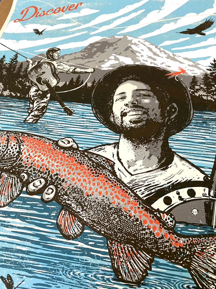 The Avett Brothers Auburn WA July 2022 ScreenPrint Concert Poster Garrett Morlan