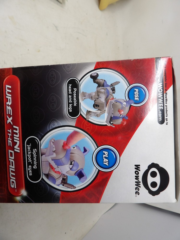 2007 WowWee Robotics Mini Wrex The Dawg 1145