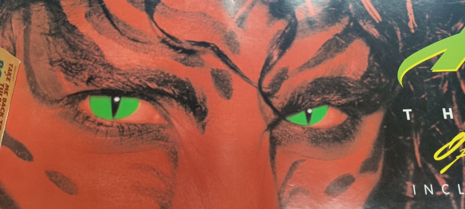 Poison Open Up And Say Ahh Vintage 1988 Promo Poster, '80s Glam Metal, Hard Rock