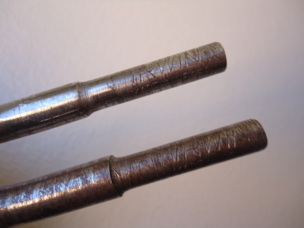 Vintage Used IRWIN #10 & #12 Auger Drill Bits