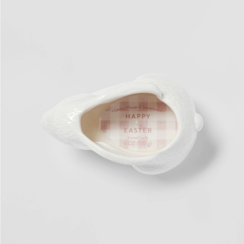 Threshold Ceramic Candle Bunny