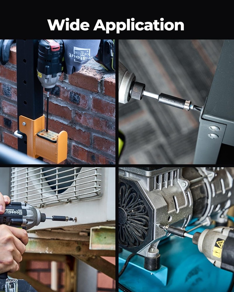 2 Inch Phillips Bit#2 Magnetic Anti Slip Impact Screwdriver Bits Set(10Pack)