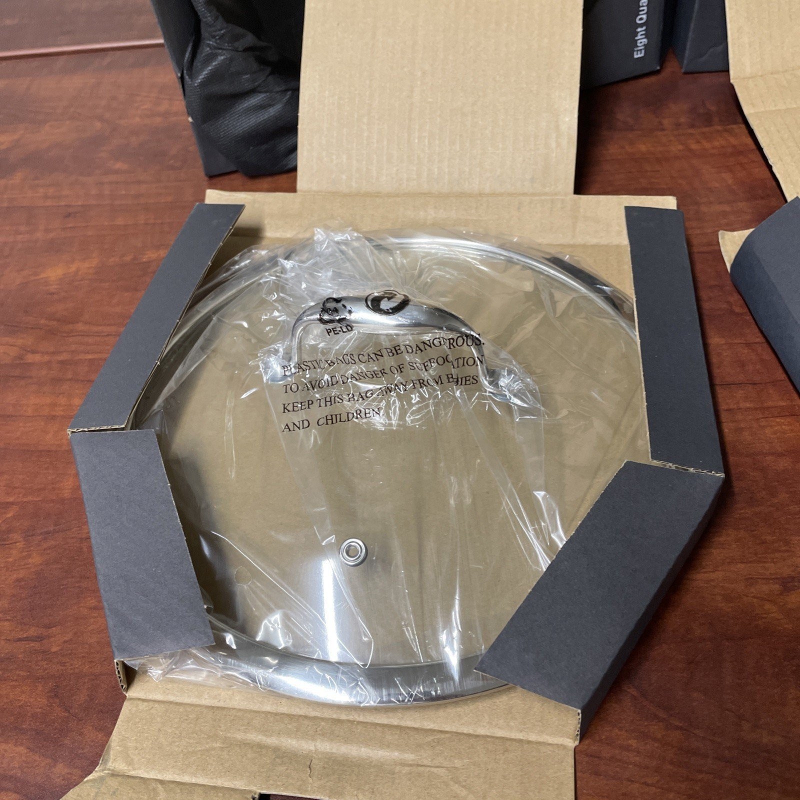 HexClad Hybrid Nonstick 6 Piece Sauce Pan Pot Cookware Set 2qt 3qt 8qt W/ Lids