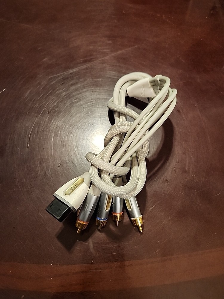 High Quality Component Audio Video AV Cable/Cord for Nintendo Wii