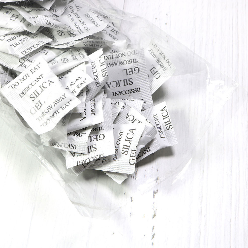 Wholesale 1 Gram 1g Non-Toxic Silica Gel Packet - Desiccant - Dry Pack