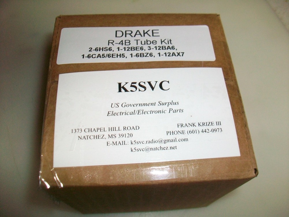 DRAKE R-4B TUBE KIT