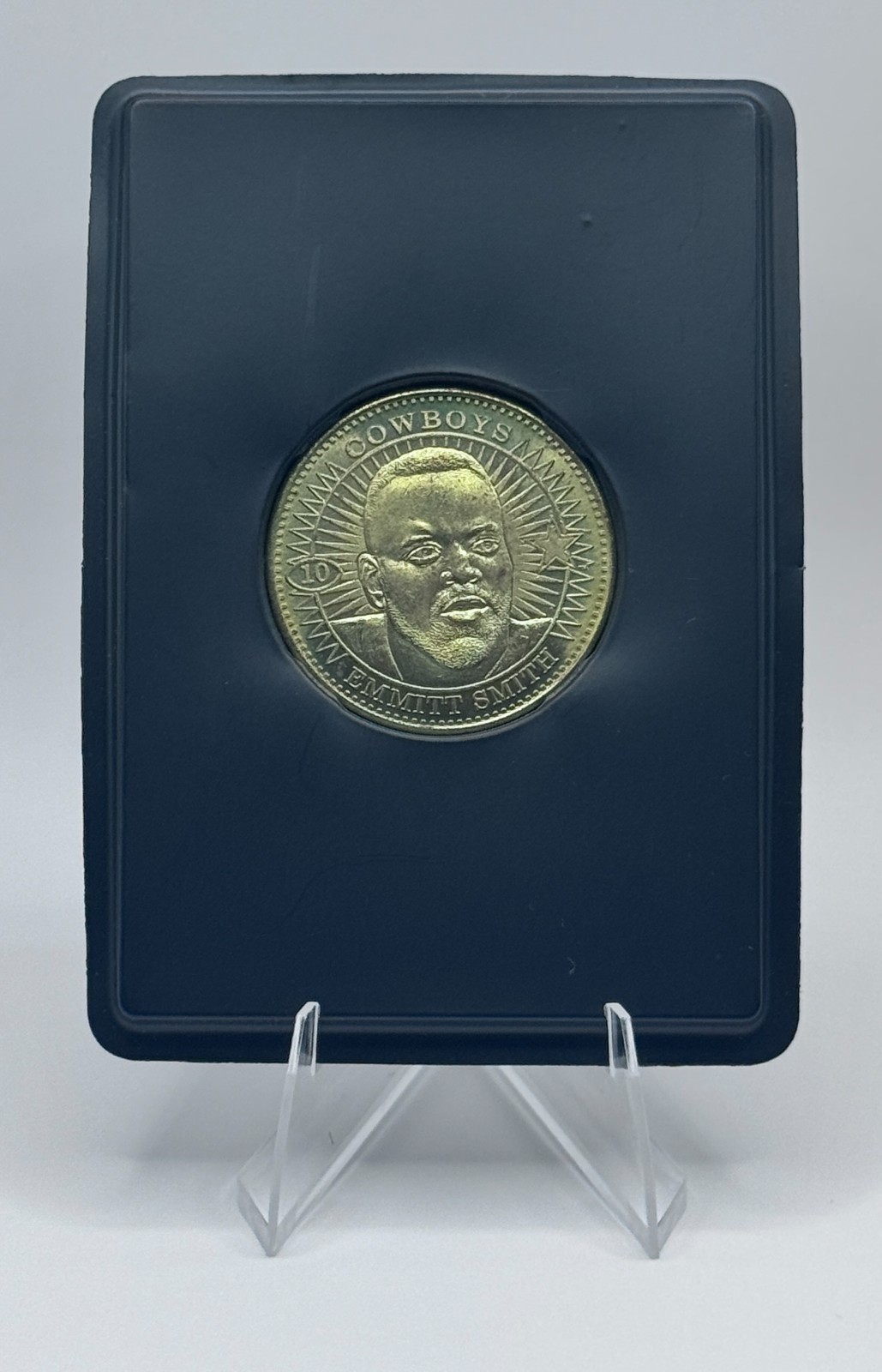 Pinnacle Mint NFL Coin Lot (25) - 1990s Barry Sanders, Marino, Emmitt Smith