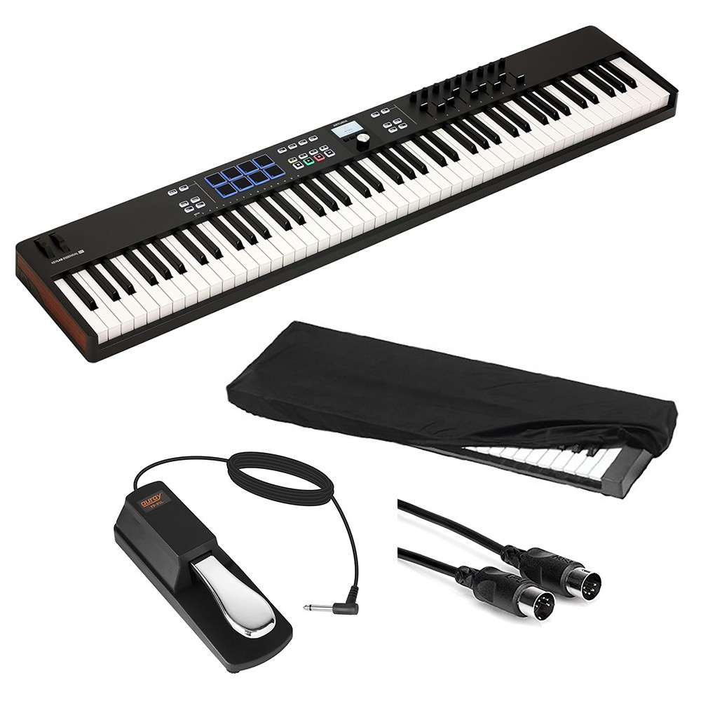 Arturia KeyLab Essential 88 mk3 — 88 key USB MIDI Controller with Software KIT