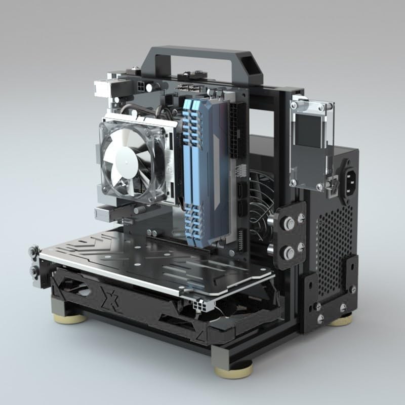 PC Creative Assembly Frame Test Bench，Open Air Frame Case, DIY Computer Mothe...