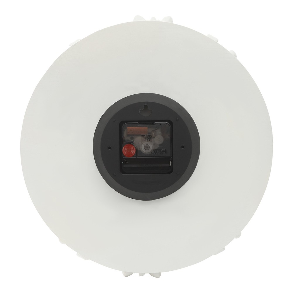 Wall Clock, White Large Wall Clock, Round Home Decoration Clock