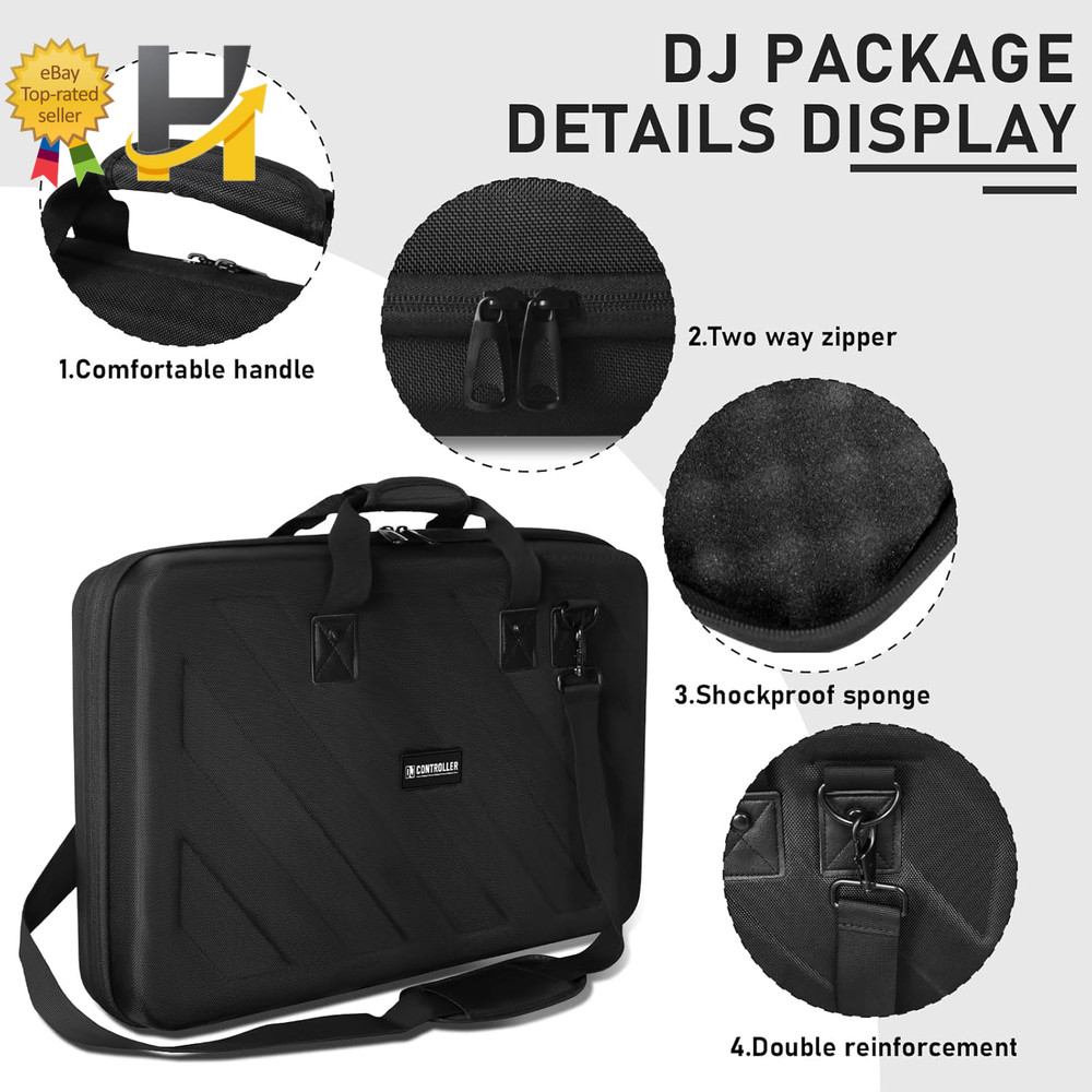 Hard Case Compatible with Pioneer DJ Controller DDJ-1000 (Only Case)