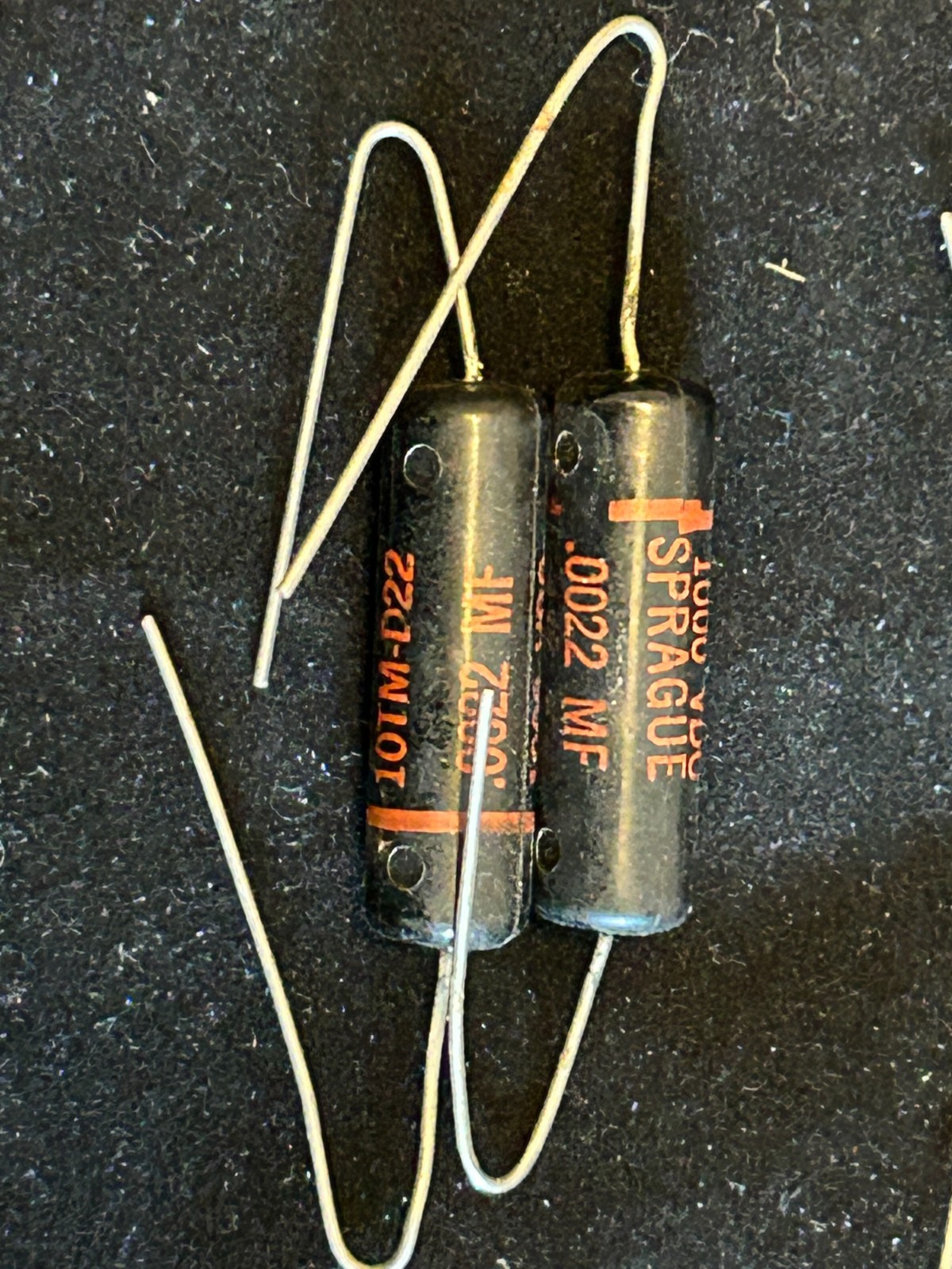 NOS Sprague Black Beauty 10TM & Philco Molded Capacitor Lot - 19 Pcs - Tone!