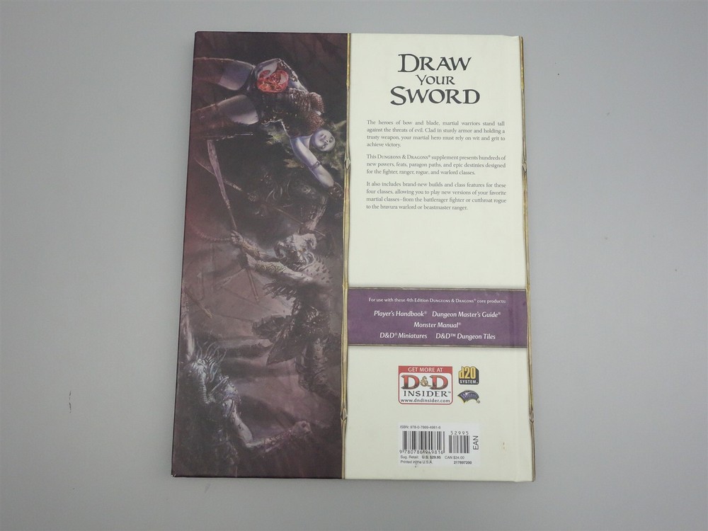 Dungeons & Dragons, D&D: Martial Power 4E