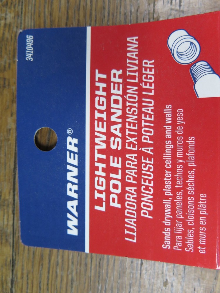 Warner Plastic Pole Sander Head, Female Threaded, 3410496