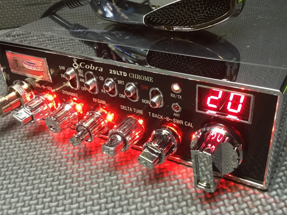 Cobra 29 Chrome - RED LIGHT EDITION - PERFORMANCE TUNED