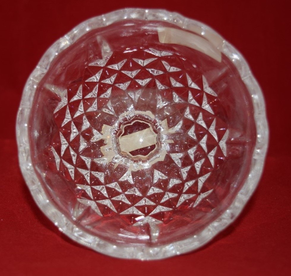 Crystal Candy Dish 24% Full Lead Crystal - Small Chip