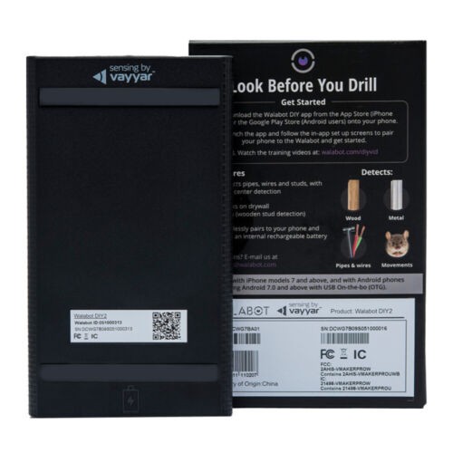 WALABOTPRO2 Advanced Wall Scanner & Stud Finder for Android and iOS