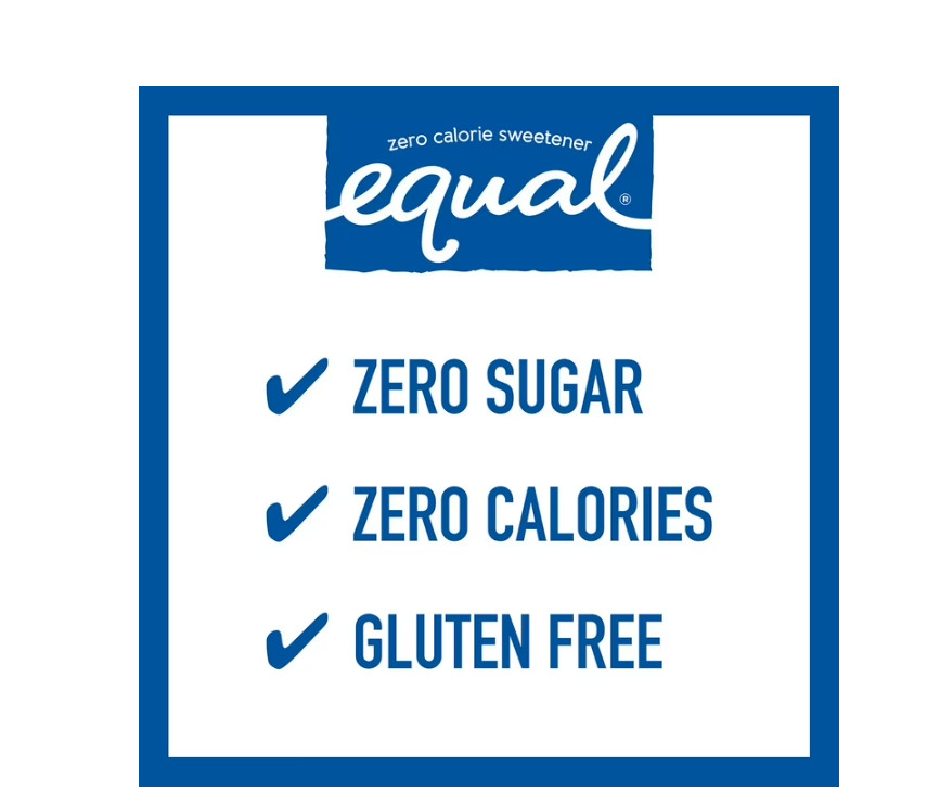 Equal Zero Calorie Sweetener Packets, 1,000 ct.