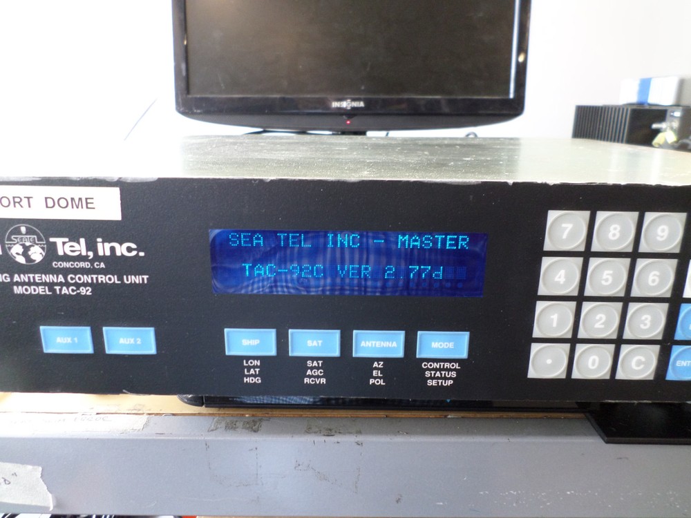 Seatel TAC-92 Rack Mount Tracking Antenna Control Unit - Partially Tested