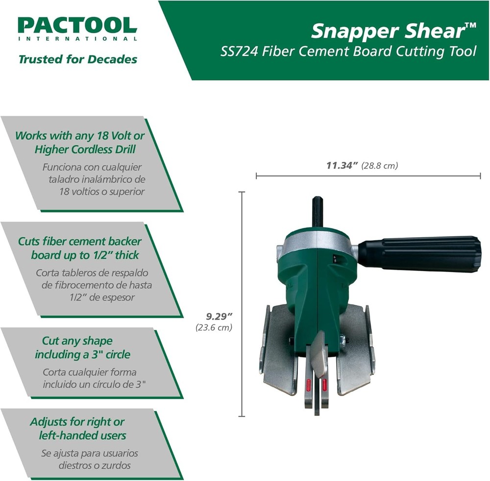 SS724 Snapper Shear Pro - Cutting Tool - Power Shears Professional Power Tools