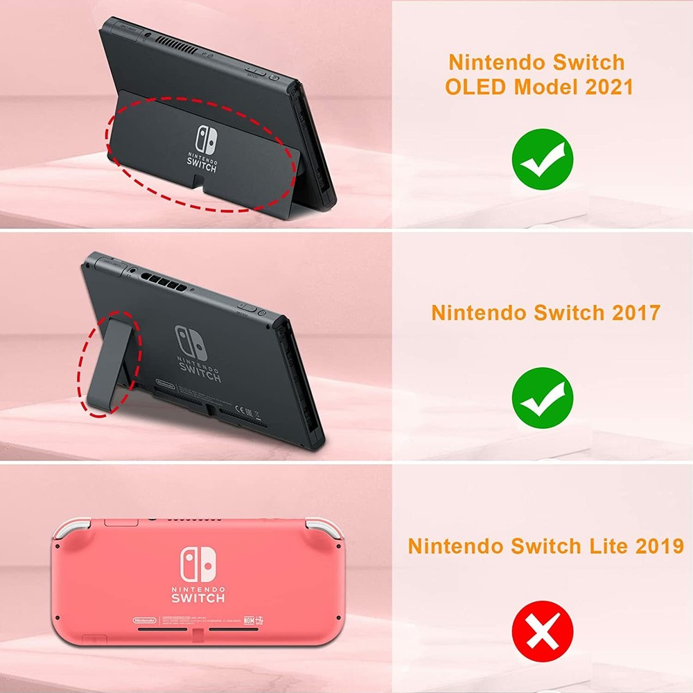 Slim Carrying Case for Nintendo Switch OLED Model 2021/Switch 2017 Storage Bag