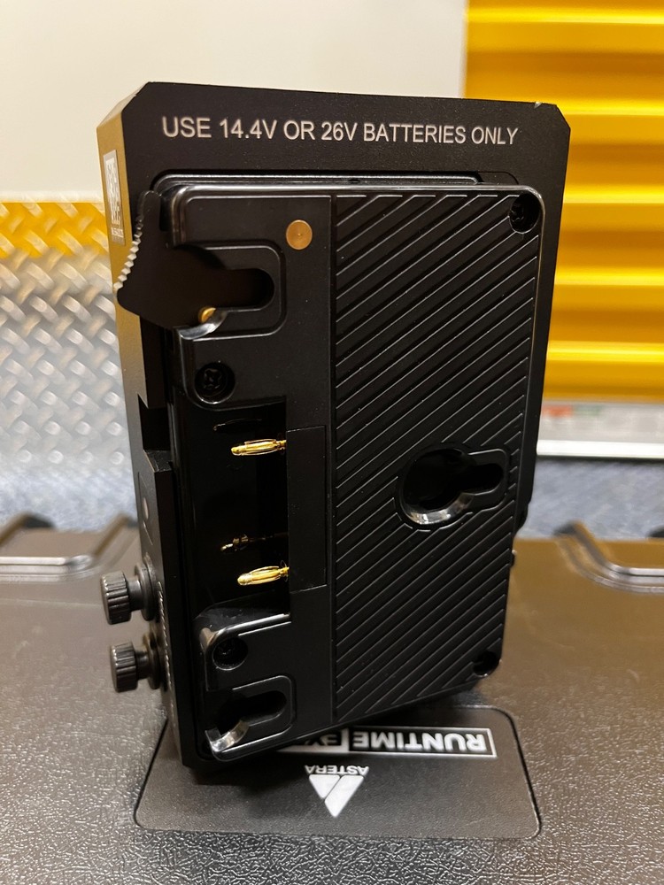 Astera RuntimeExtender Battery Plate (Gold Mount)