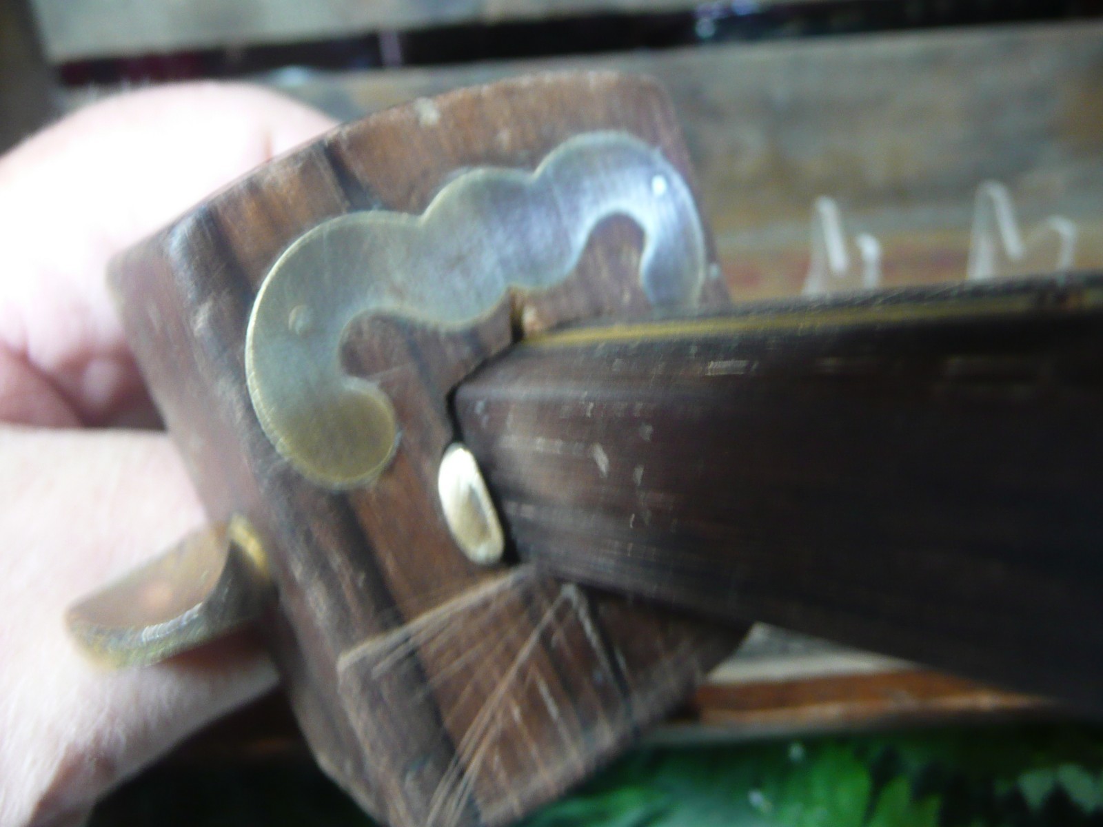 Vintage Rosewood and Brass Marking Gauge.