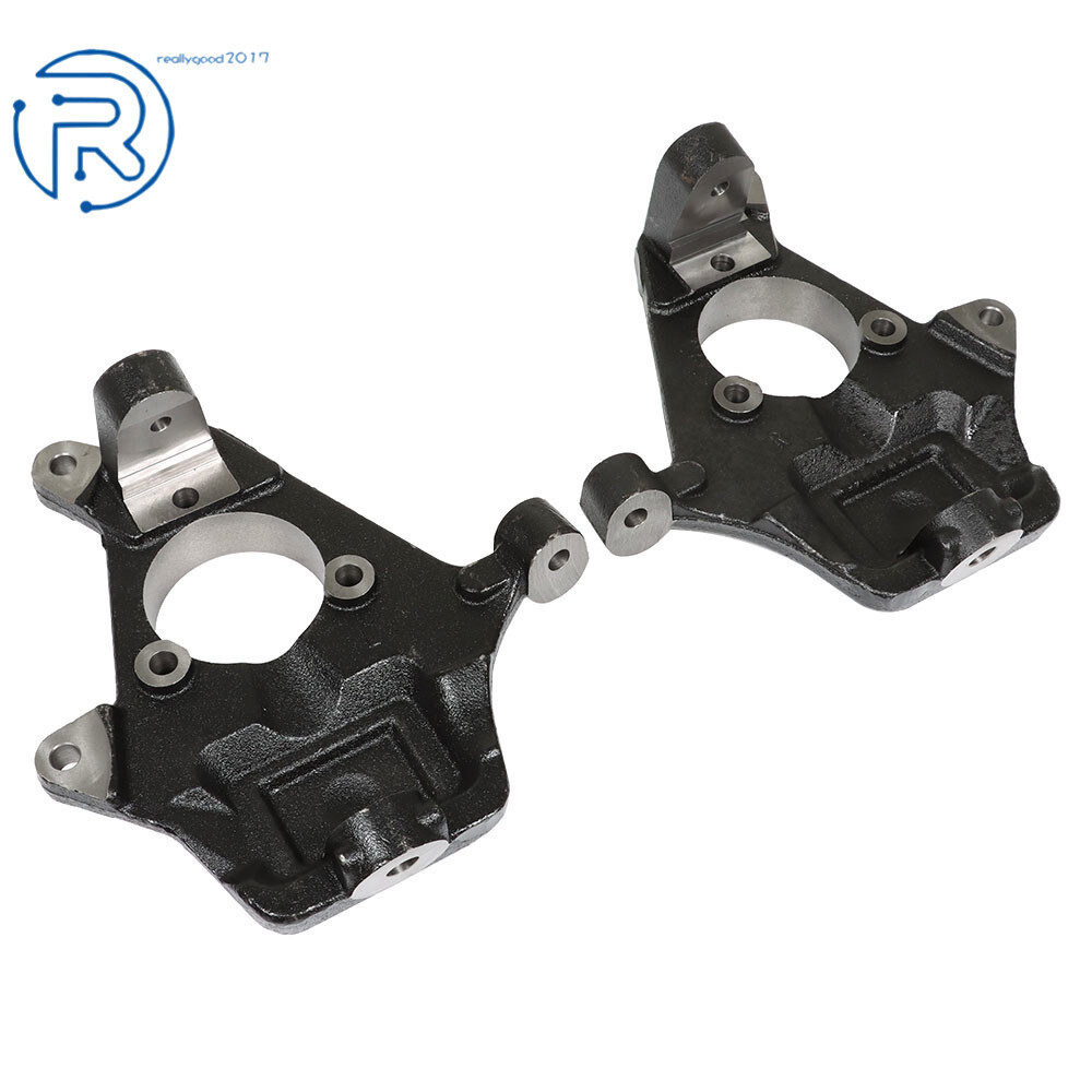 NEW 2" Drop Lowering Spindles For 07-17 Chevy Silverado GMC Sierra 1500 2WD 4WD