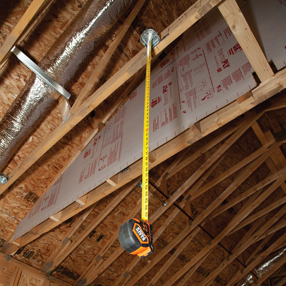 Klein Tools 9375 Tape Measure, 7.5-Meter Magnetic Double-Hook
