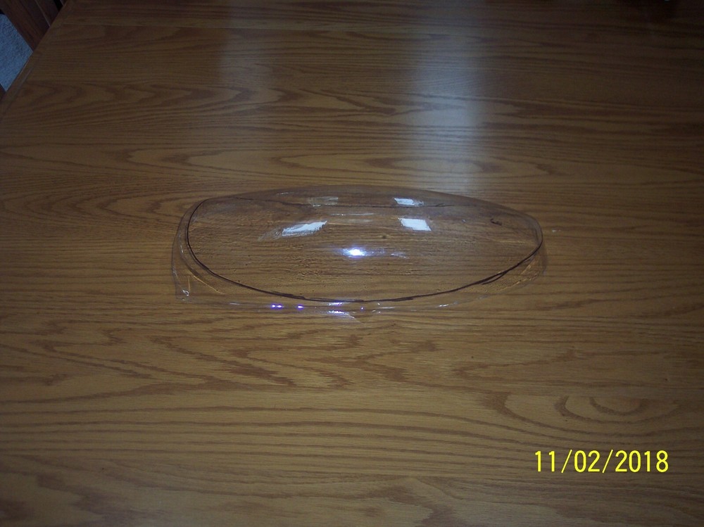 thunder tiger raptor 90 plexiglass windscreen substitute for  PV0397