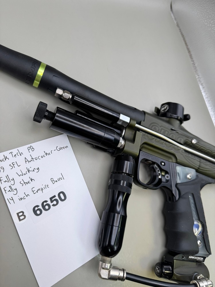 Shock Tech PB 09 SFL Autococker Green