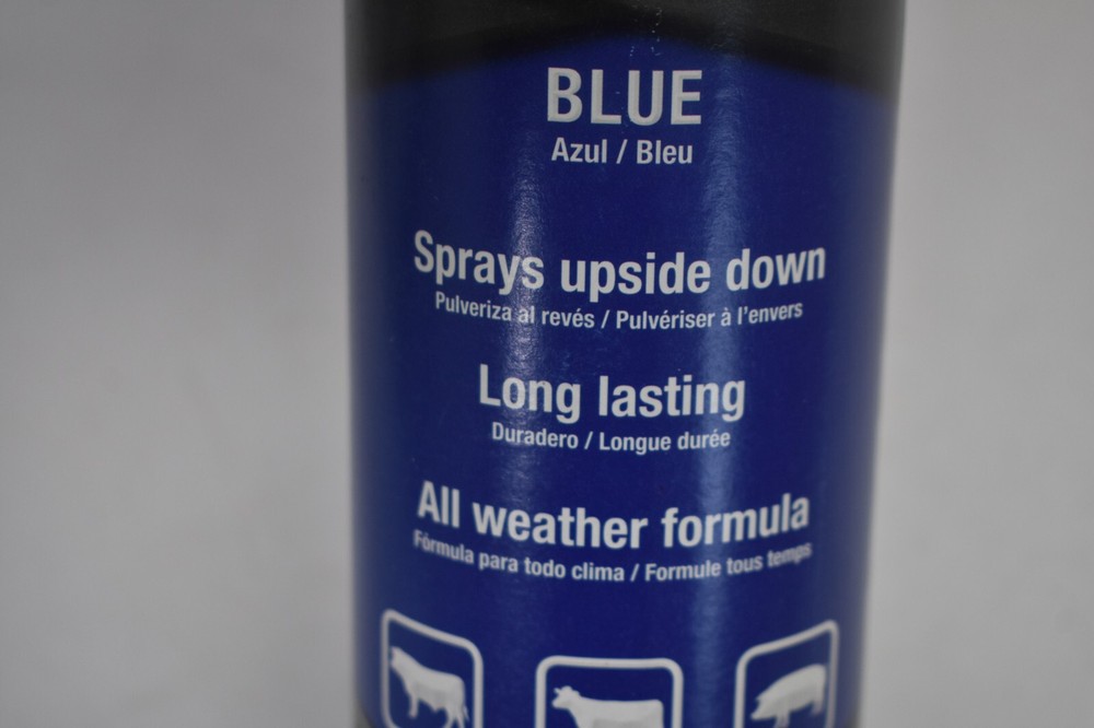 Primar Marc Spray Identification Sorting Livestock 500mL Marking Paint Blue