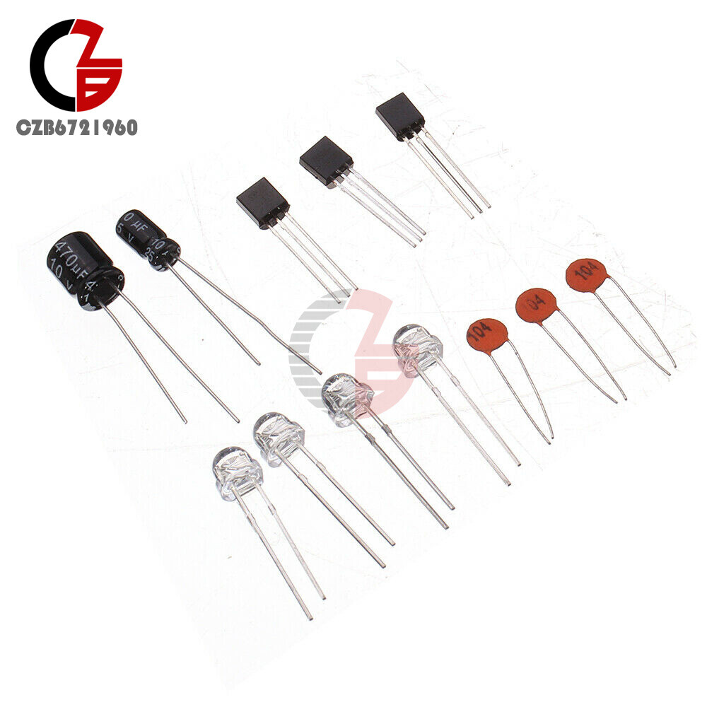 Funny Memory Game Console Electronic Kit LED Training Competition Kit DIY New