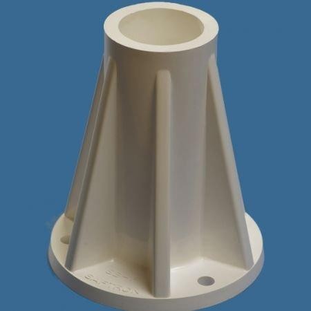 Saftron 6" Surface Mount Pool & Spa Rails & Ladders, Single Pack