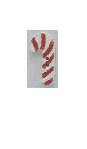 Mill Hill Ceramic Buttons 86149 Candy Cane