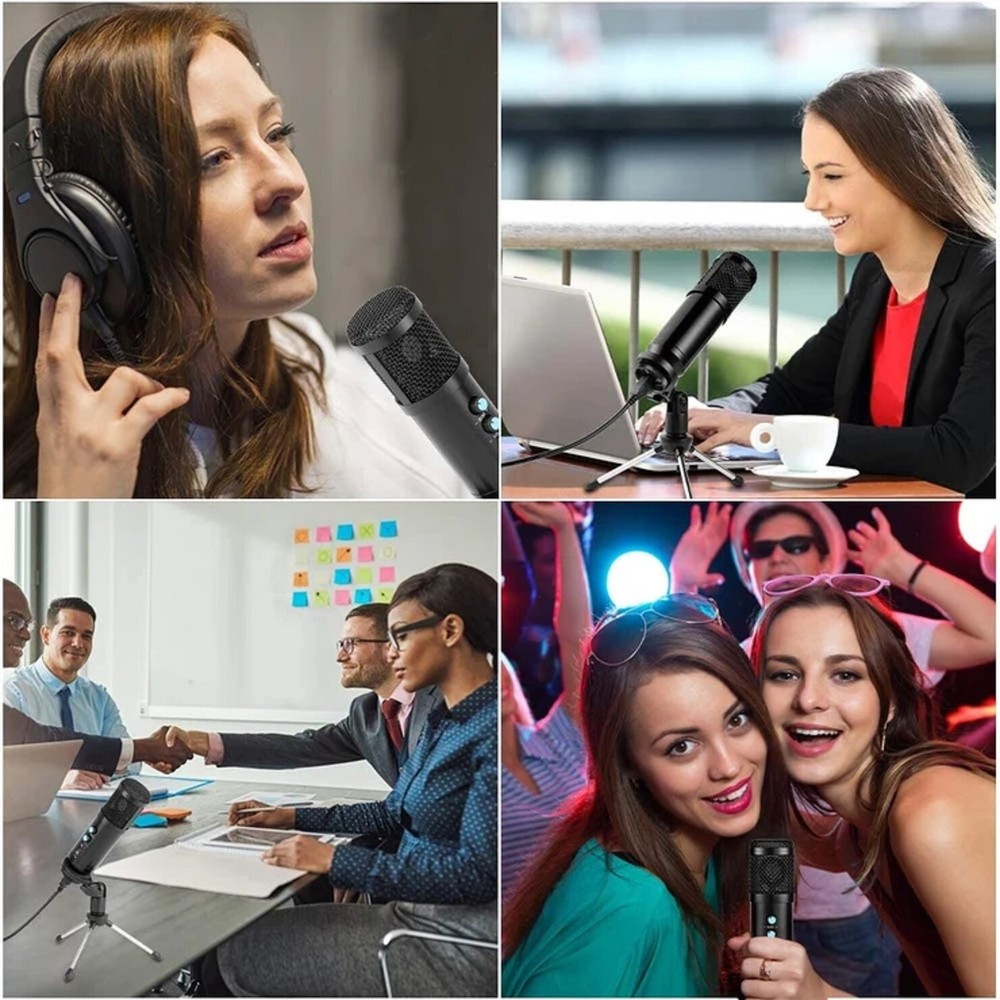 InnooTech PC USB Condenser Microphone Kit Pro home studio mic missing sponge cvr