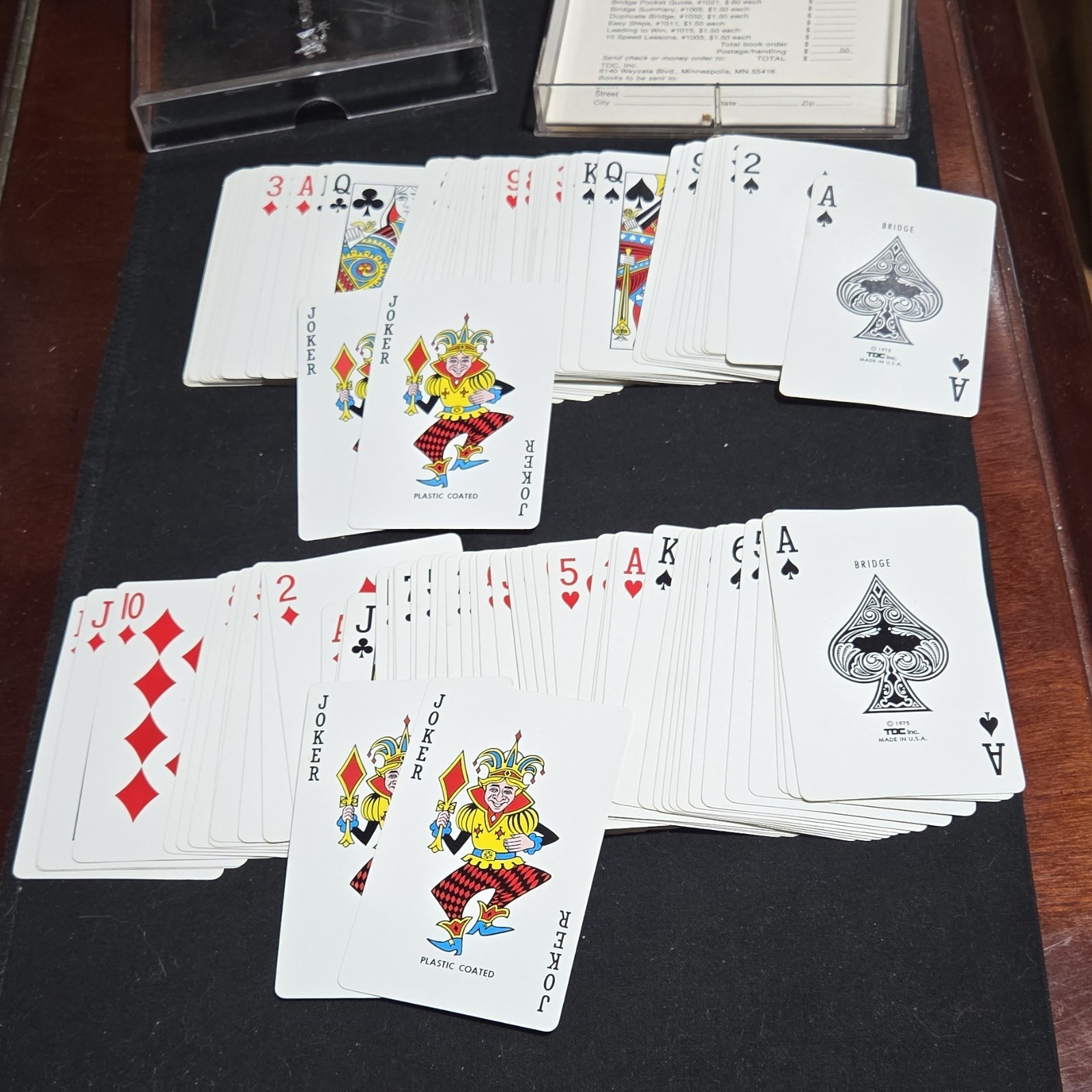 Goren Bridge Playing Cards Plastic Coated Classic Theme Card Deck