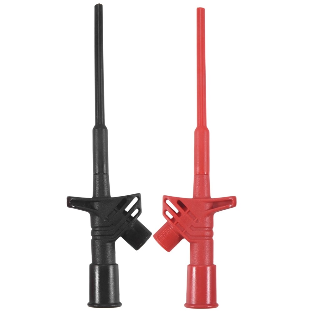 2 Pack Rapid Test Hook Clip, Professional Insulated High Voltage Testing3892