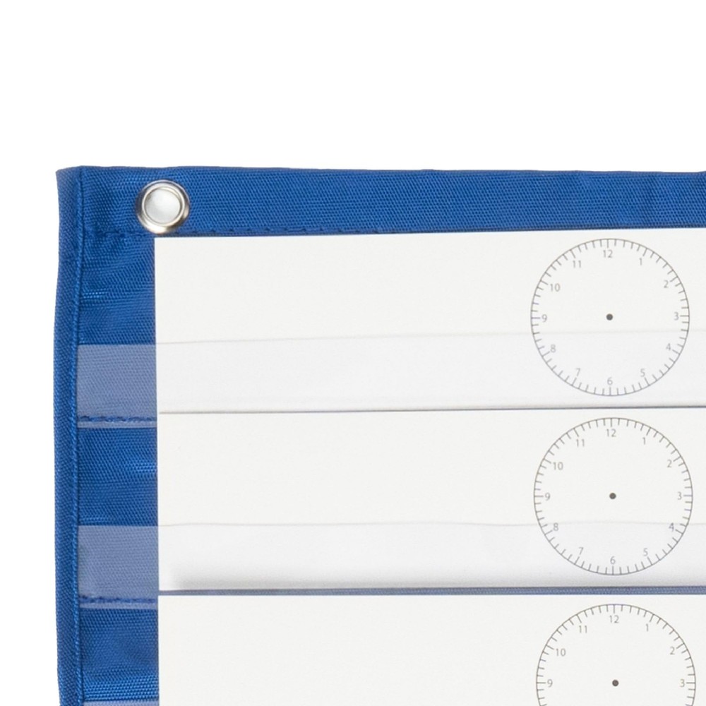 School Smart Classroom Schedule Pocket Chart - 14 Pockets