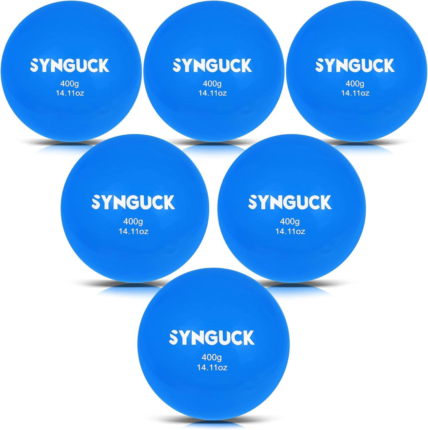 4/6 Pack Weighted Plyo Balls Set for Baseball & Softball Training - Improve Powe