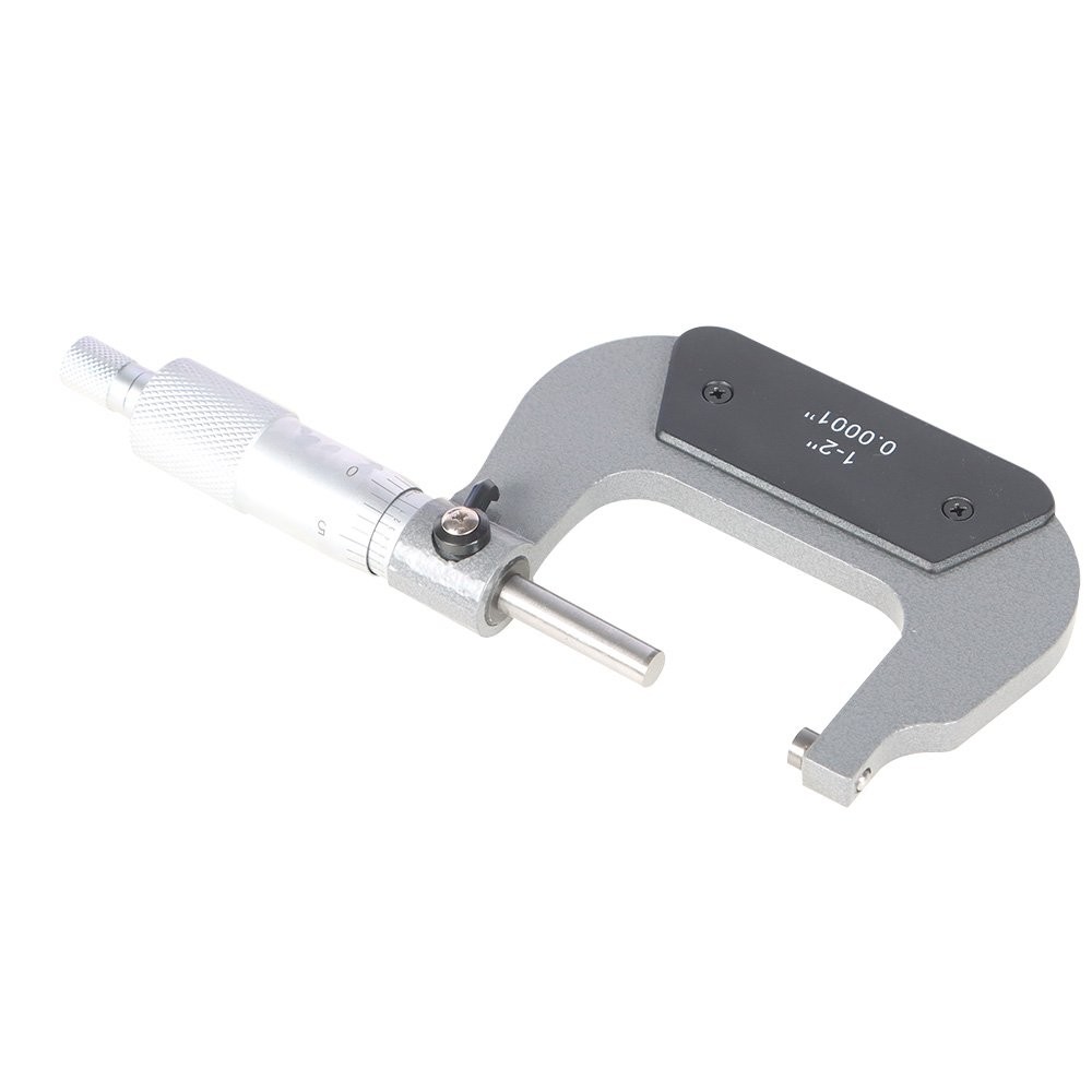 HiGH PRECISION 1 - 2 INCH STANDARD OUTSIDE MICROMETER .0001"