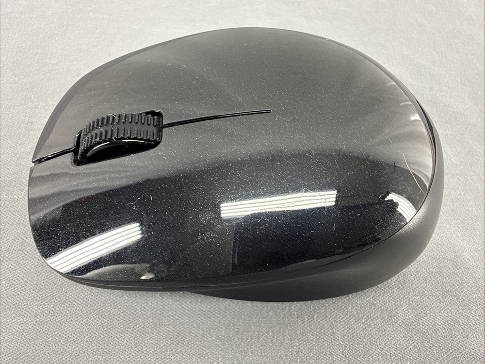 Black Sparkle LEADSAIL Wireless Optical Mouse with USB Receiver Model E701