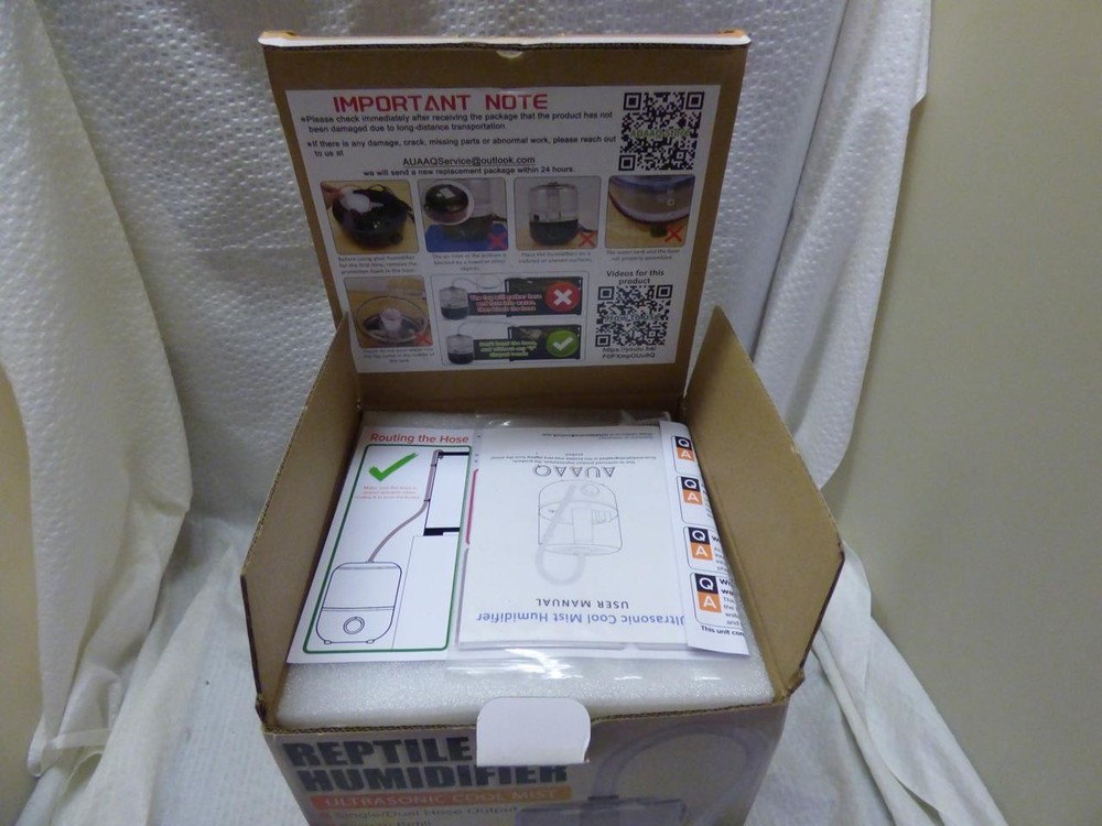 AUAAQ REPTILE HUMIDIFIER MODEL FX-190