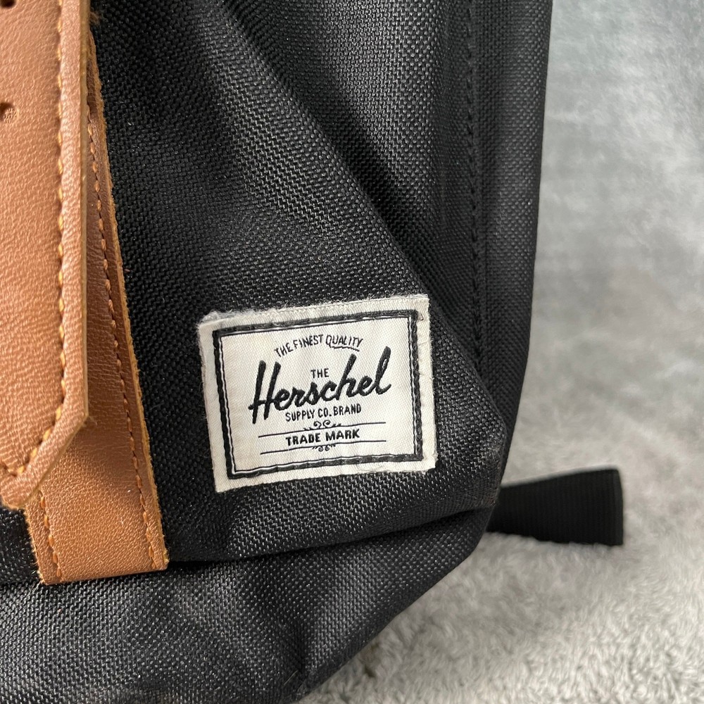 Herschel supply backpack Dawson’s backpack black with brown & buckles