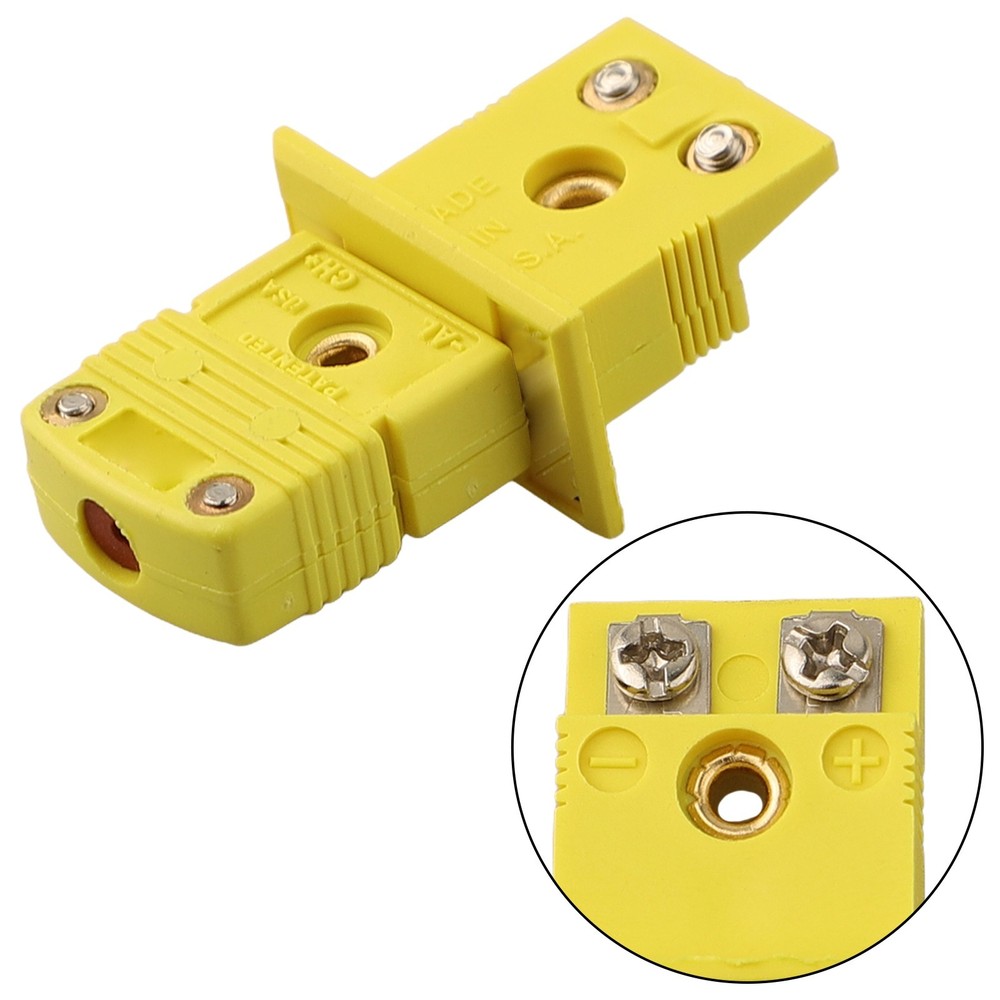 K Type Miniature Connection Kit with Panel Mounting Alloy Connector Set